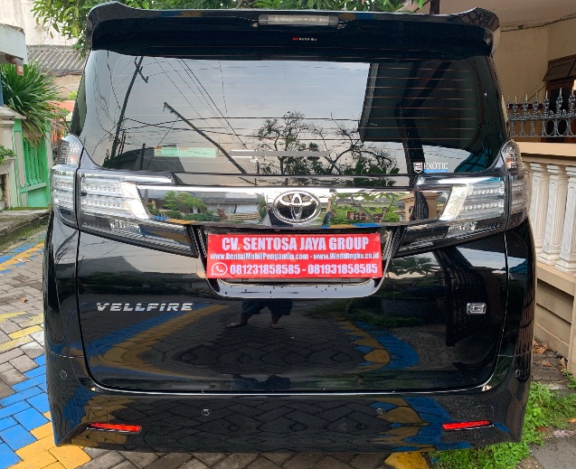 rental sewa mobil vellfire hitam G wedding car surabaya